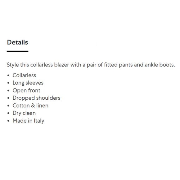 ETRO Milano 44 US/8 Box Blazer Jacket Pink Long Sleeve Open Front Size NWT $1280 - Picture 11 of 11